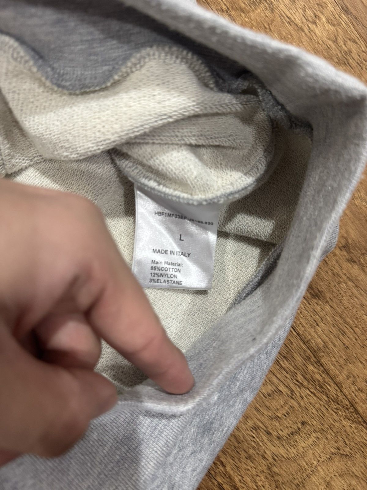 Hood By Air Hood by air (HBA) gray museum hoodie Size US L / EU 52-54 / 3 - 5 Thumbnail