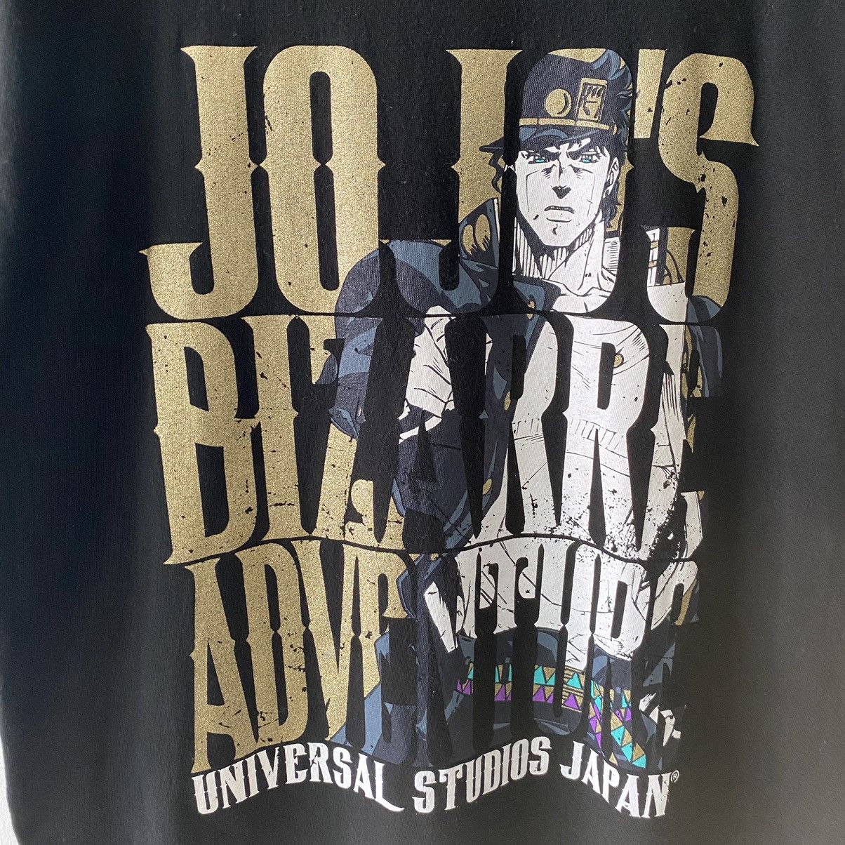 Anime Vintage Jojo’s Bizarre Adventure Anime ERD GRUNGE THRASHED T Size US L / EU 52-54 / 3 - 3 Thumbnail