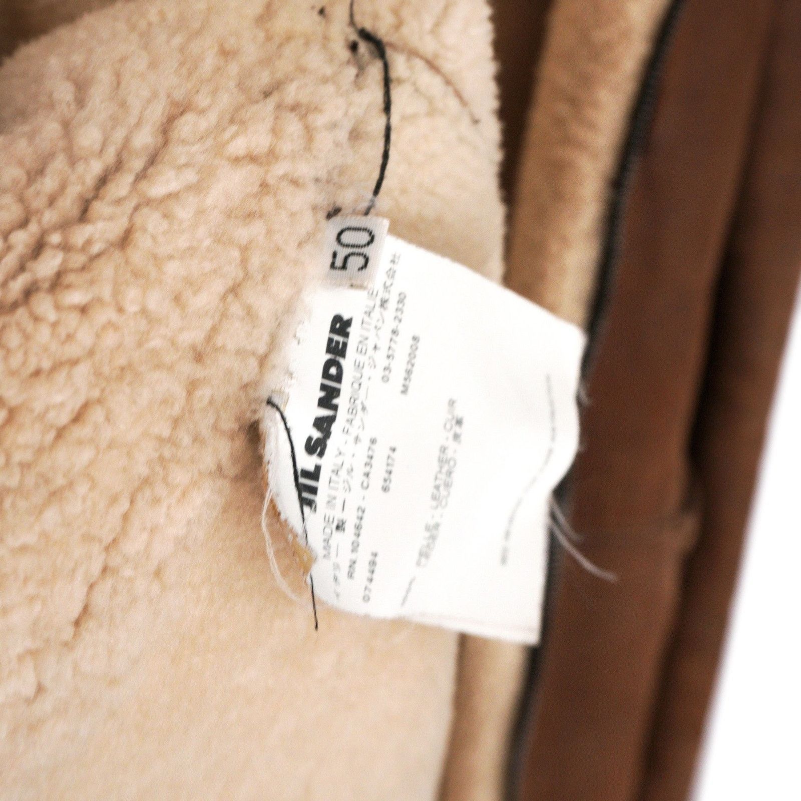 Jil Sander Archive Jil Sander Raf Simons Leather Shearling Coat Jacket Size US M / EU 48-50 / 2 - 12 Thumbnail