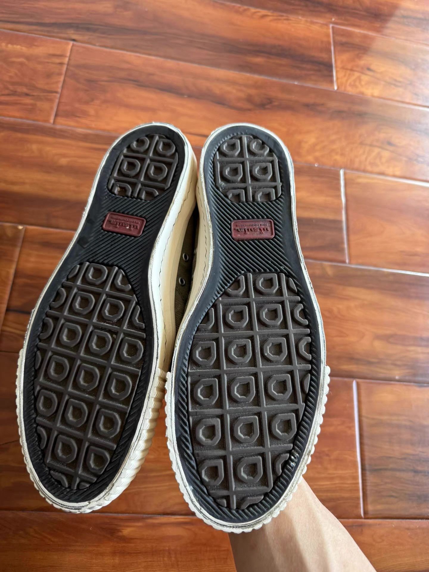 Visvim Visvim 19 Skagway Lo C/D Military Line Canvas Sneakers Q17 Size US 9.5 / EU 42-43 - 5 Thumbnail