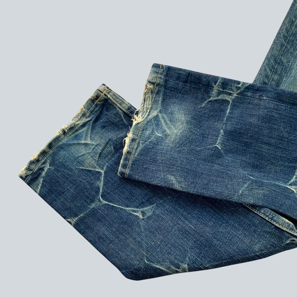 Hysteric Glamour × Swarovski Hysteric Glamour Distressed Denim with Swarovski Crystals Size 33" - 11 Thumbnail