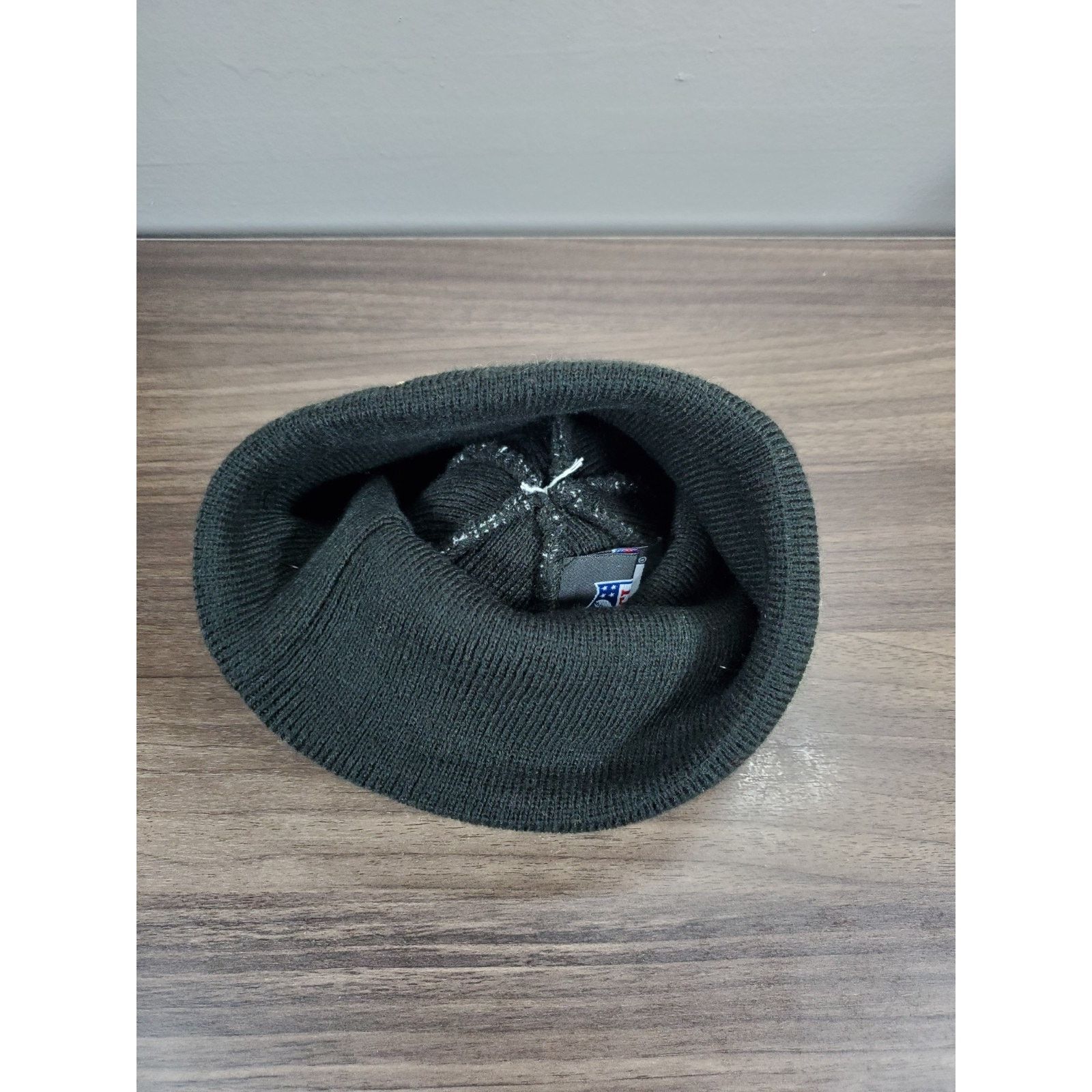 NFL × New Era New Orleans Saints Pom Beanie Knit Winter Hat Cap Football Size ONE SIZE - 6 Thumbnail