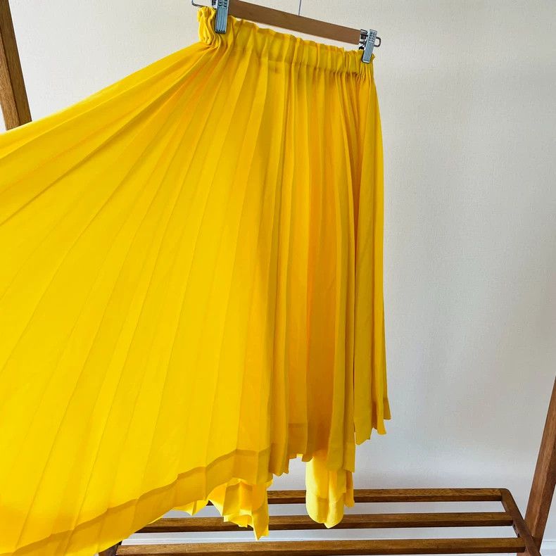 Issey Miyake issey miyake size:2 Yellow beach dress Size 42" / US 20 - 6 Thumbnail