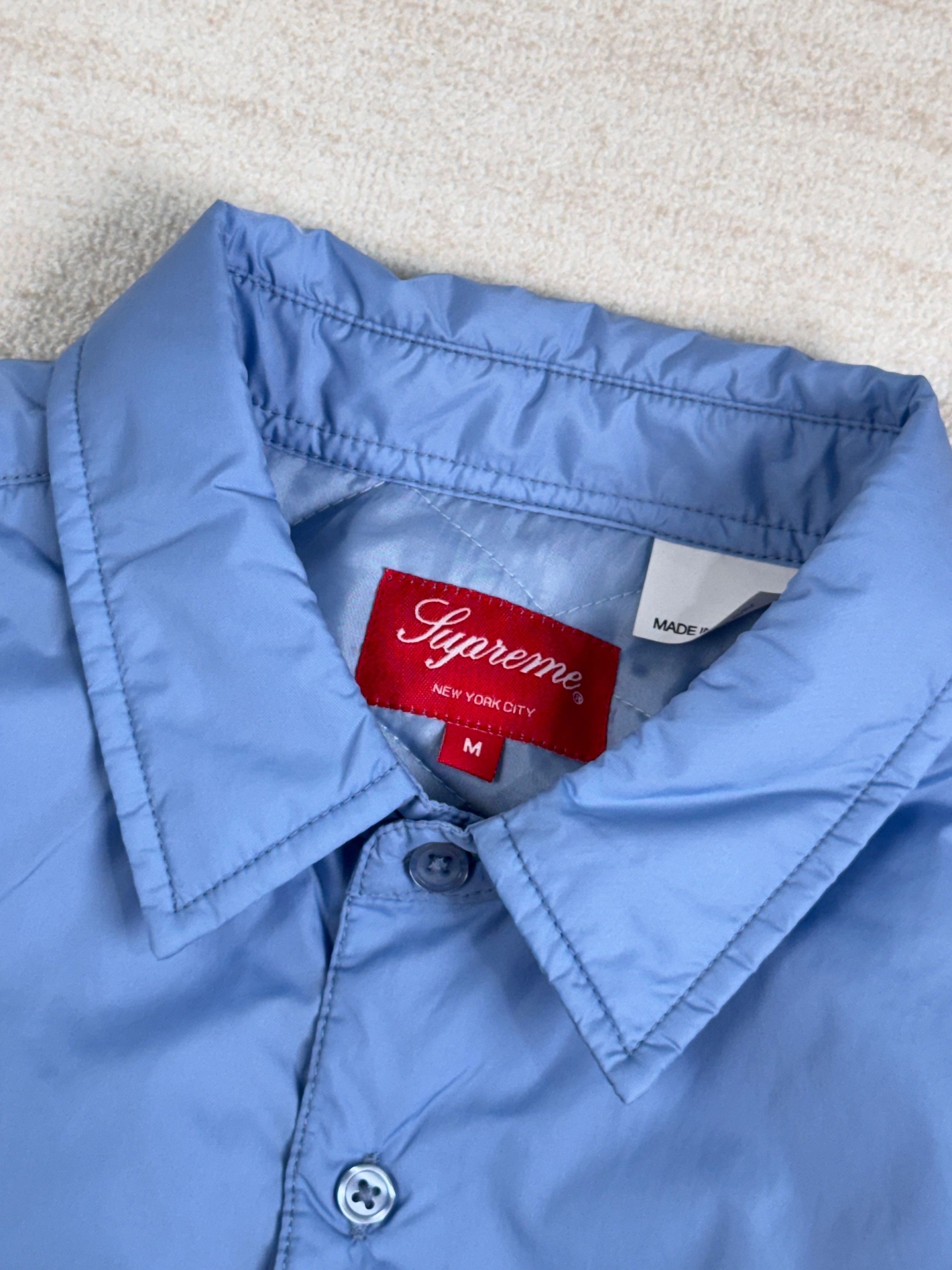 Supreme Nylon Filled shirt slate blue M
