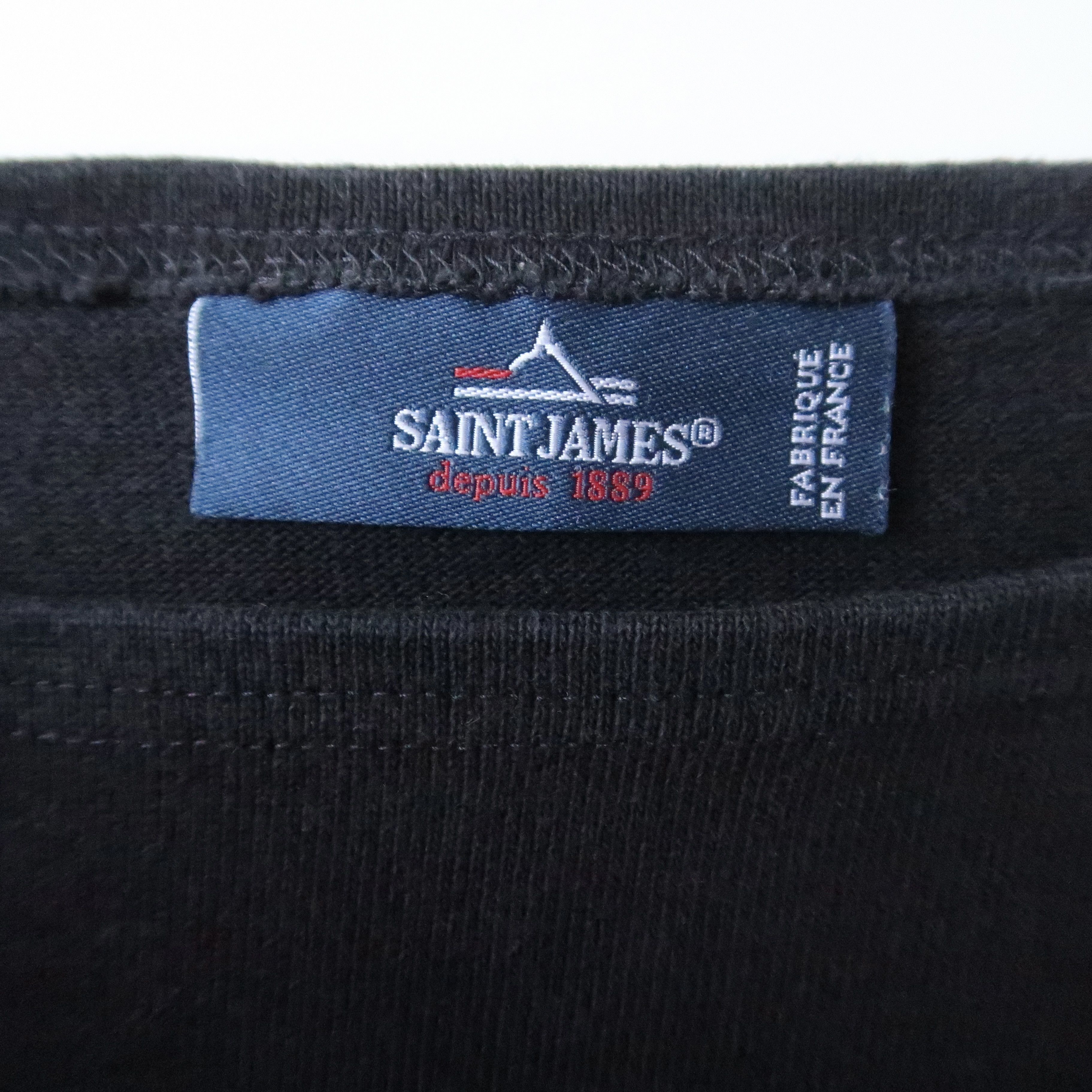 Saint James SAINT JAMES heavyweight cotton solid breton shirt, 3 Size US S / EU 44-46 / 1 - 9 Thumbnail