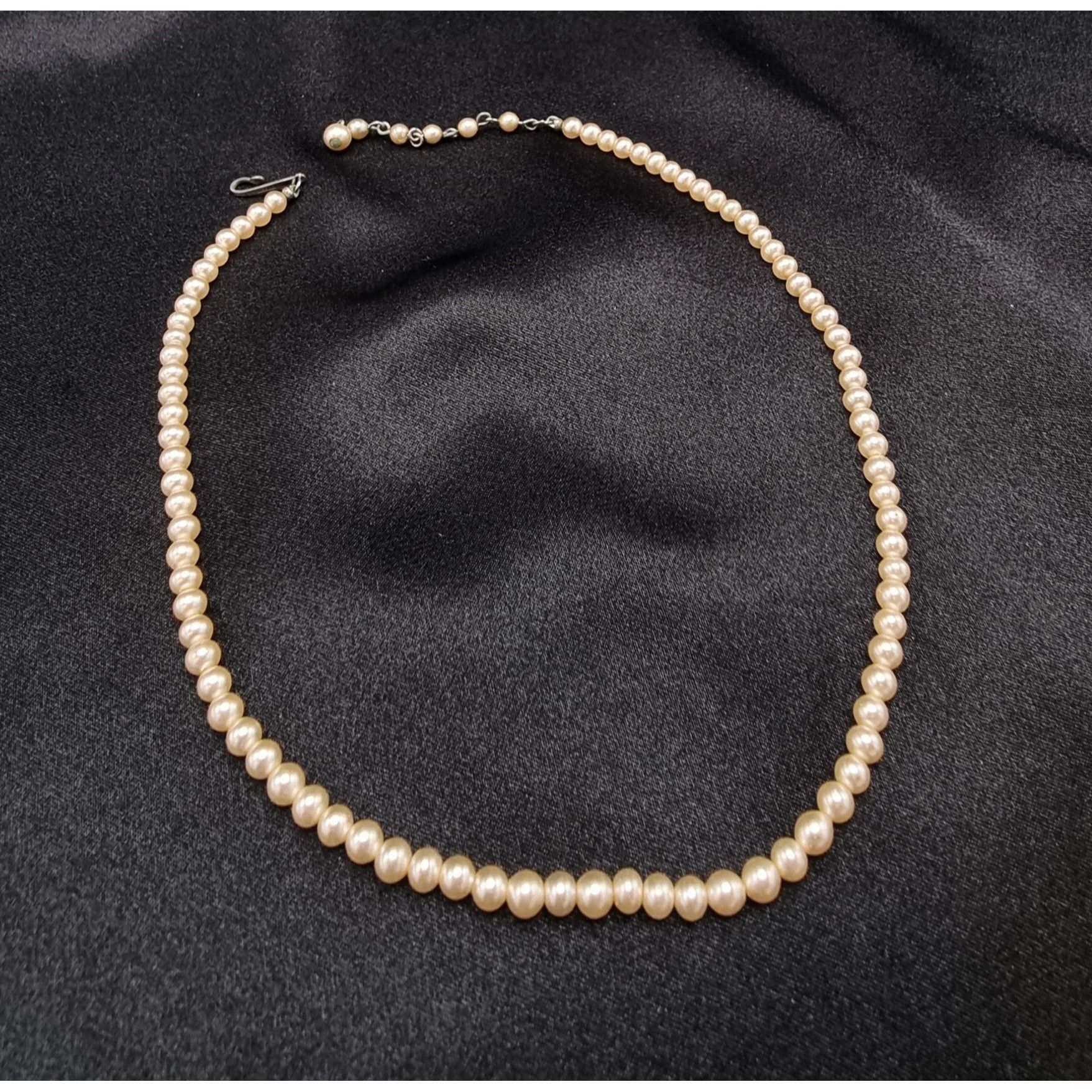 Vintage Vintage 1940s-1960s Faux Pearl Choker Necklace Size ONE SIZE - 3 Thumbnail