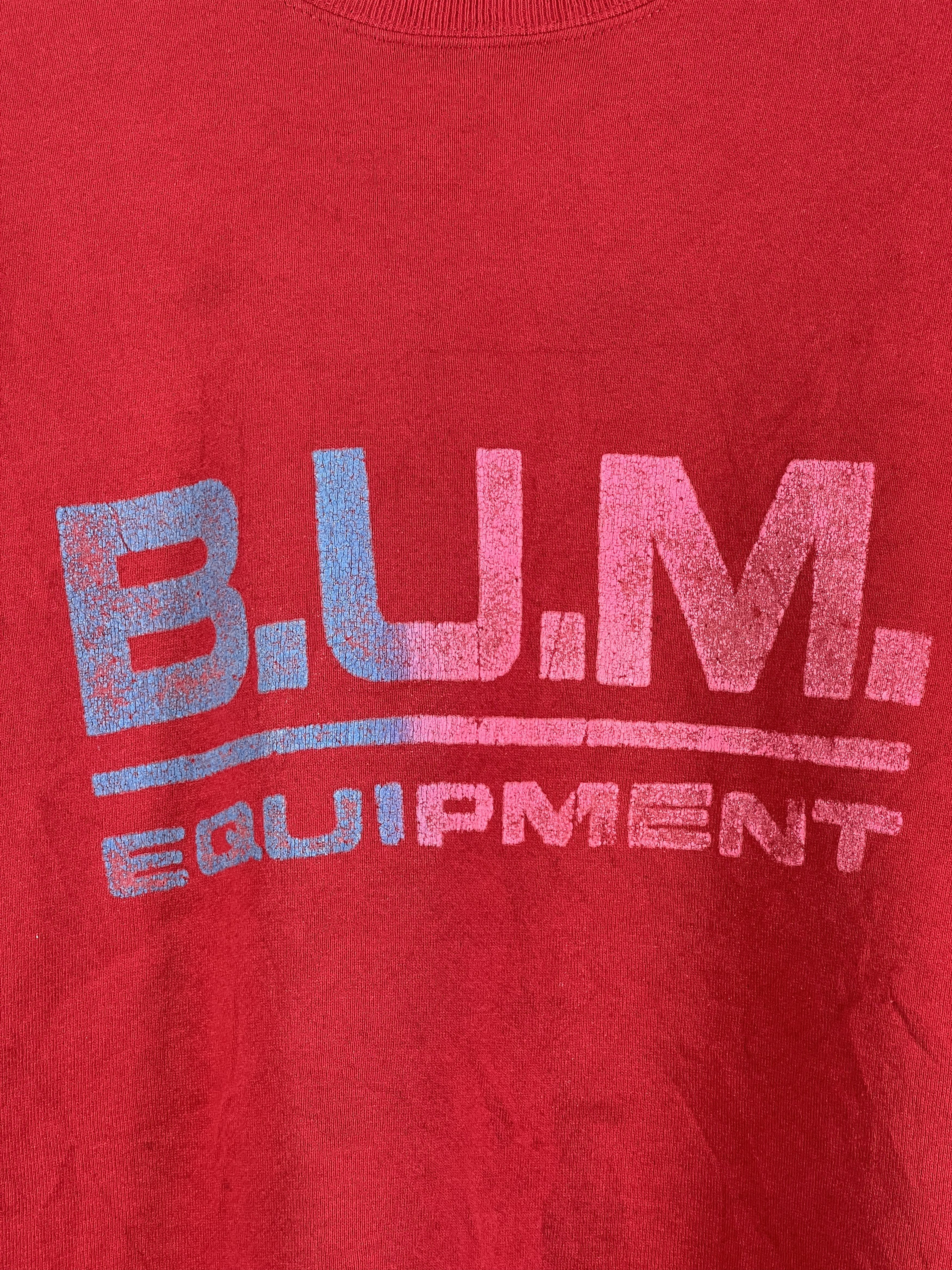 B.U.M Equipment No.5119 VTG 90s B.U.M Equipment Logo Graphic Sweatshirt (XL) Size US XL / EU 56 / 4 - 2 Thumbnail