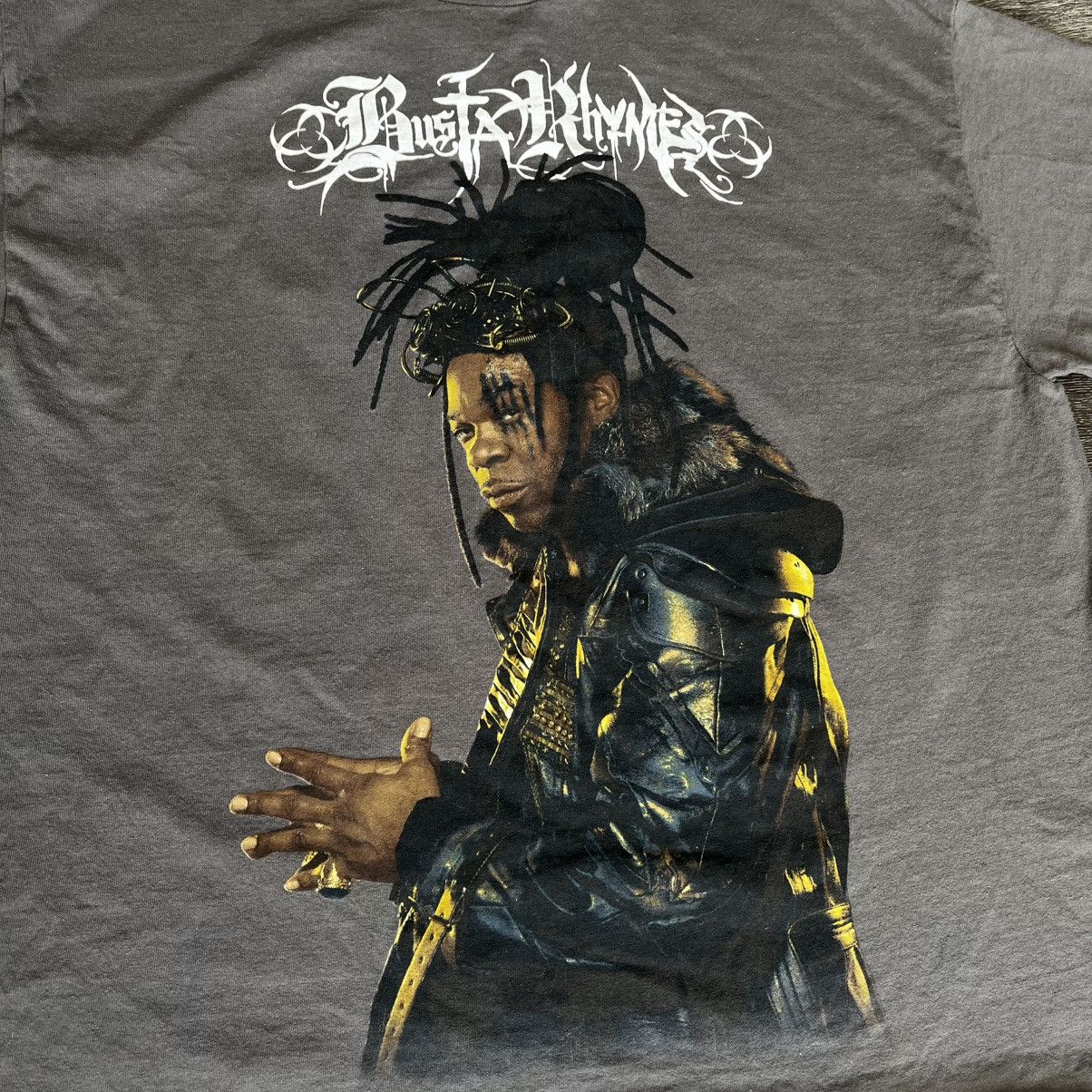 Rap Tees × Vintage Vintage Style Busta Rhymes Block Busta Rap Graphic Tour Tee Size US XL / EU 56 / 4 - 3 Thumbnail