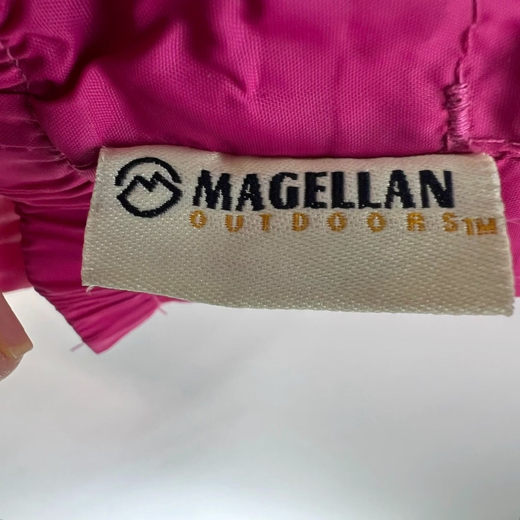 Vintage Magellan Women's Nylon Jacket L Pink Wind-Resistant Lightweight Activewear Size L / US 10 / IT 46 - 4 Thumbnail