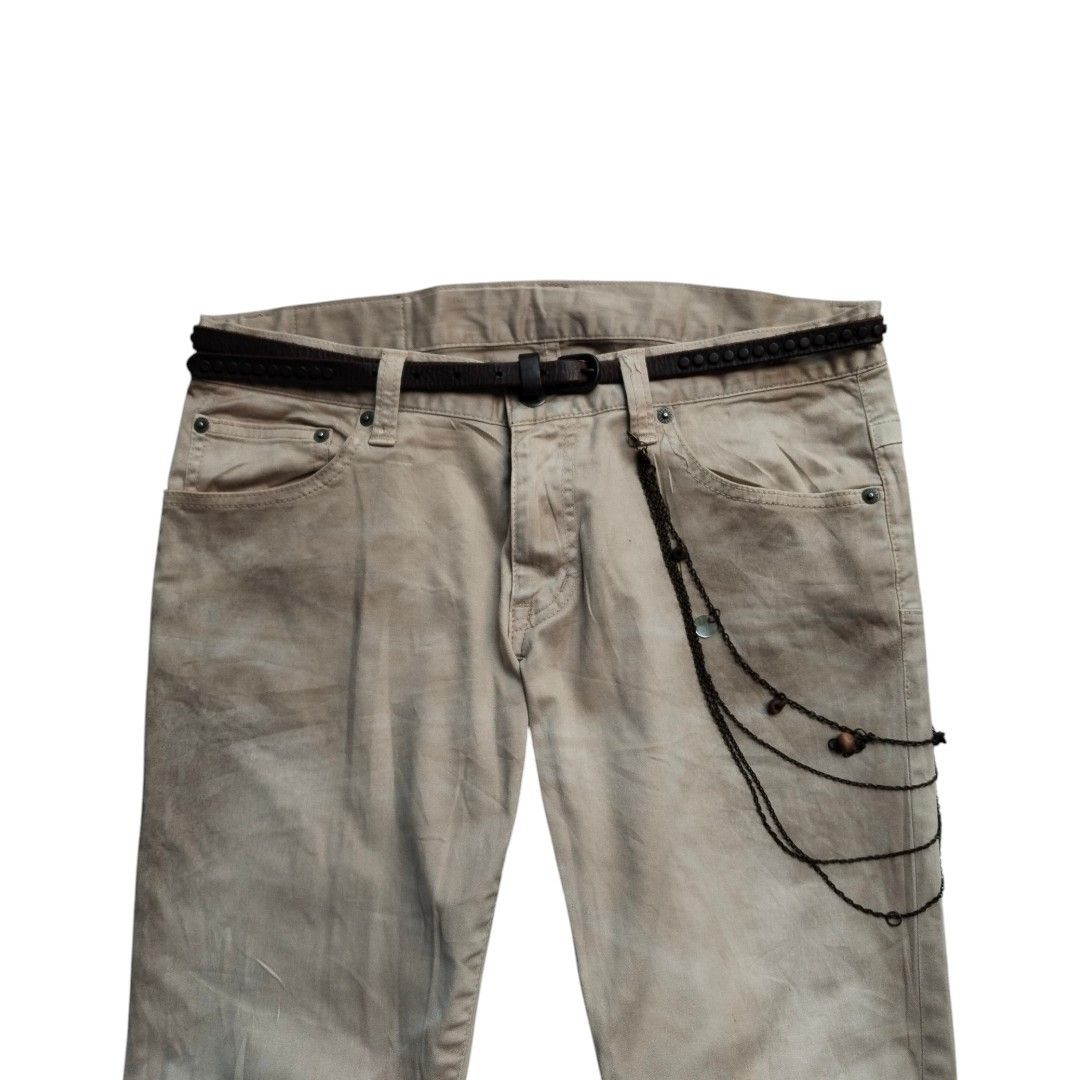 Tornado Mart Zero byTornado Mart sand wash twisted flared jeans Size US 32 / EU 48 - 2 Thumbnail