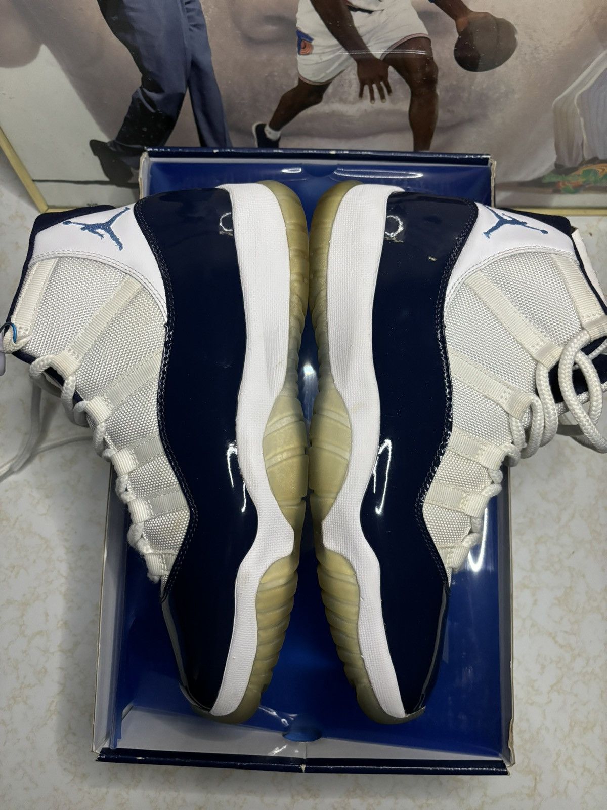 Jordan Brand Air Jordan 11 Retro Win Like 82 Win Like '82 2017 Size US 9.5 / EU 42-43 - 4 Thumbnail