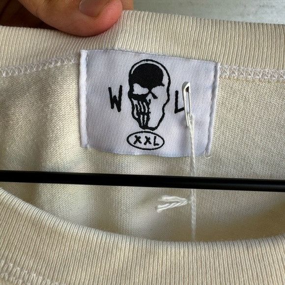 Designer × Warren Lotas NWT WARREN LOTAS CRIMES PAY WHITE T-SHORT SZ 2XL XXL Size US XXL / EU 58 / 5 - 2 Thumbnail