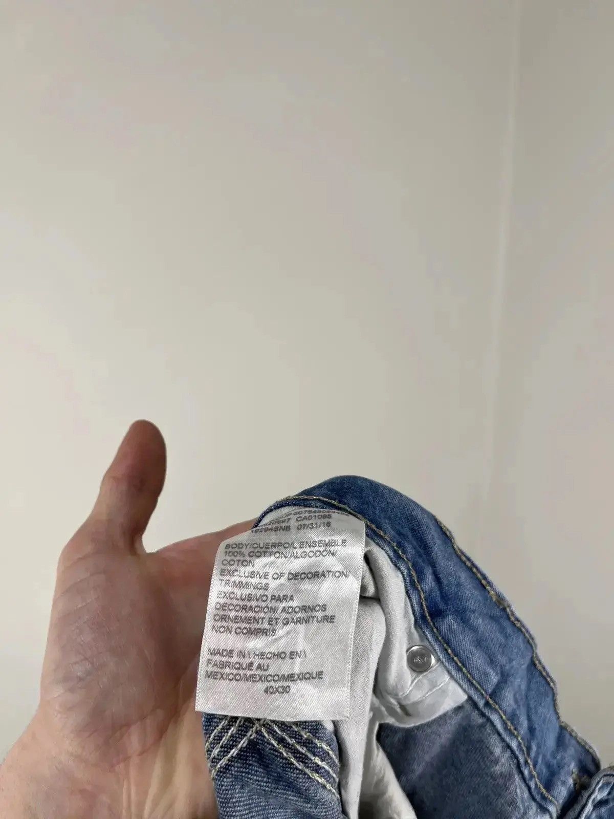 Dickies × Vintage Vintage Dickies Y2K Blue Denim Hype Work Baggy Jeans Size US 40 / EU 56 - 7 Thumbnail