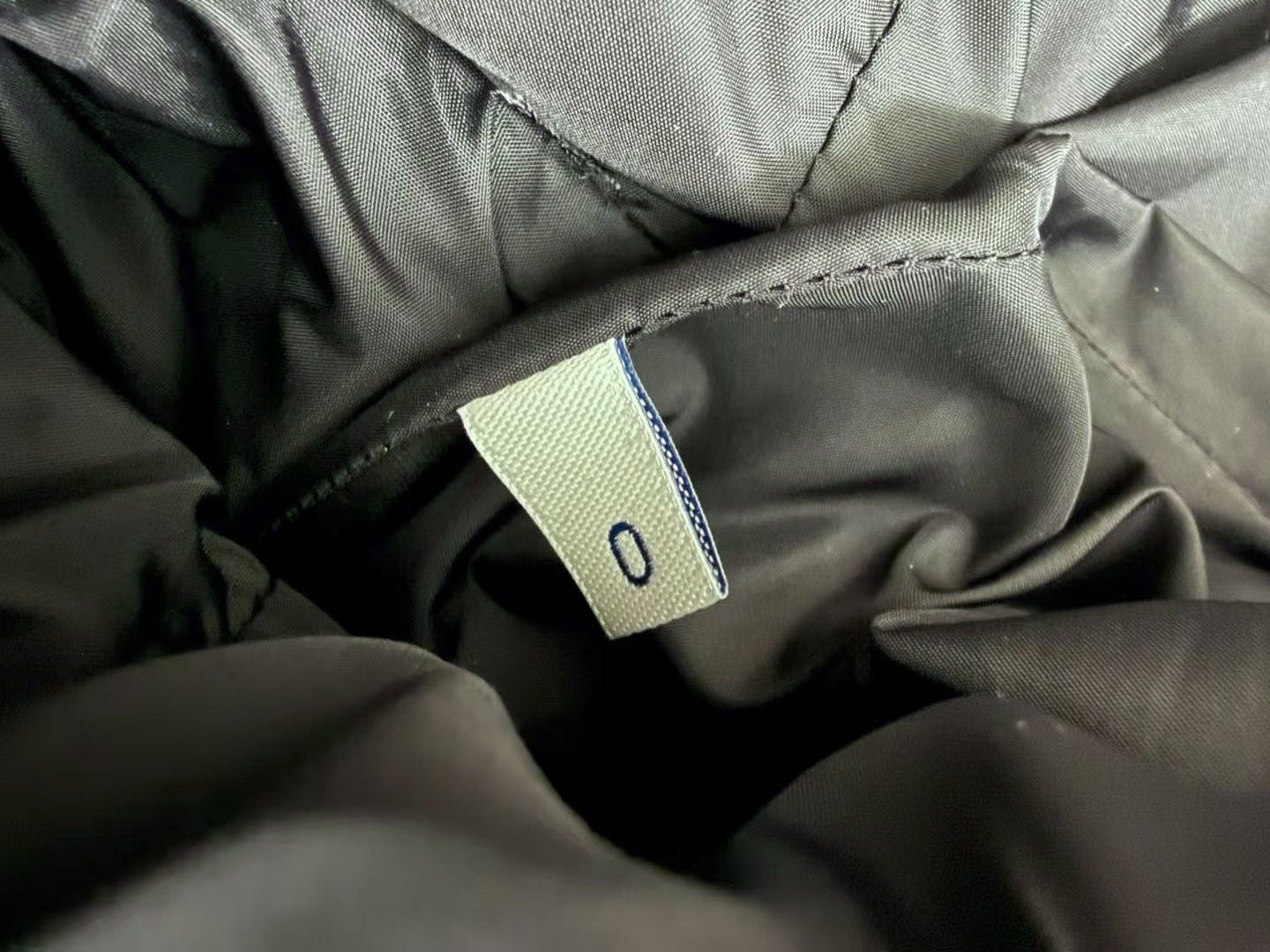 Moncler Moncler Black Blue Down Cape Coat Size US S / EU 44-46 / 1 - 8 Thumbnail