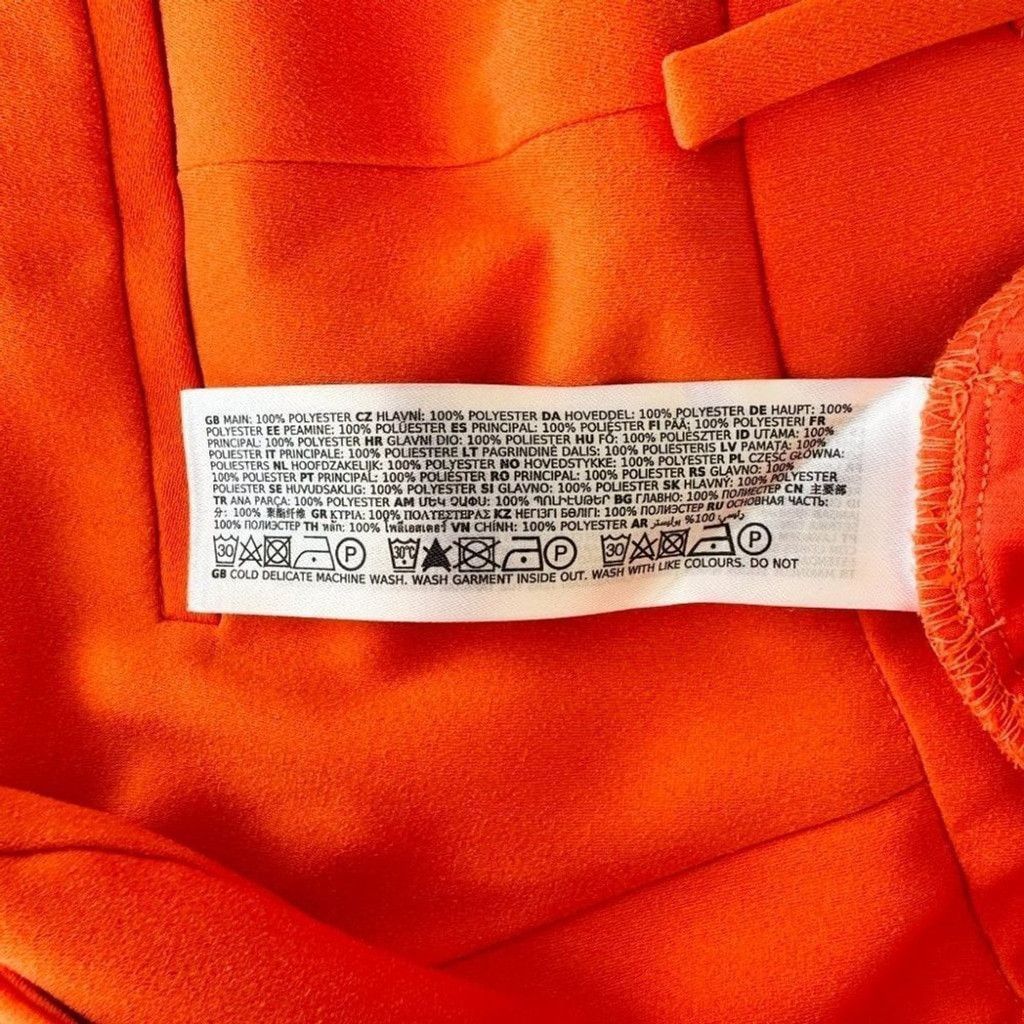 Other Ever New Wide Leg Isla Trousers Orange Gerbera 10 Petite New Size 32" / US 10 / IT 46 - 8 Thumbnail