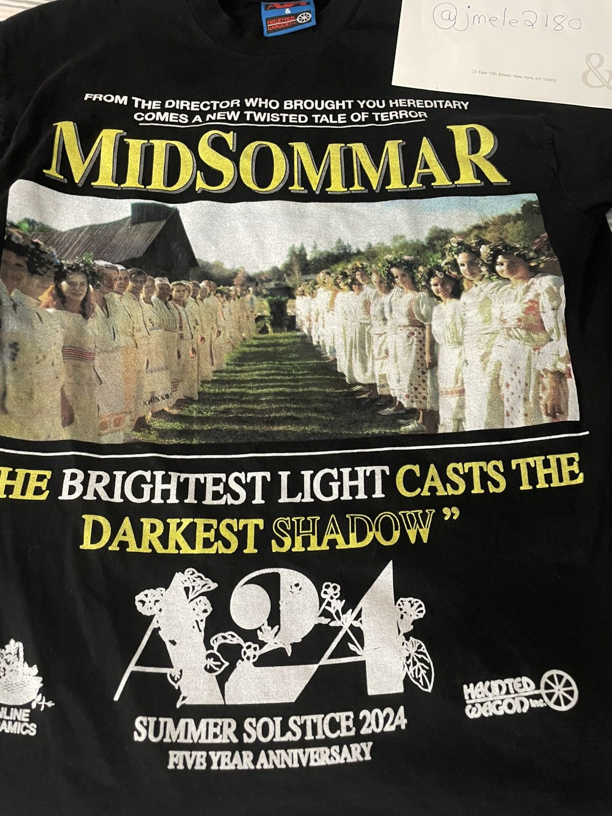 A24 × Online Ceramics A24 x Online Ceramics - Midsommar T-Shirt Size US M / EU 48-50 / 2 - 2 Thumbnail