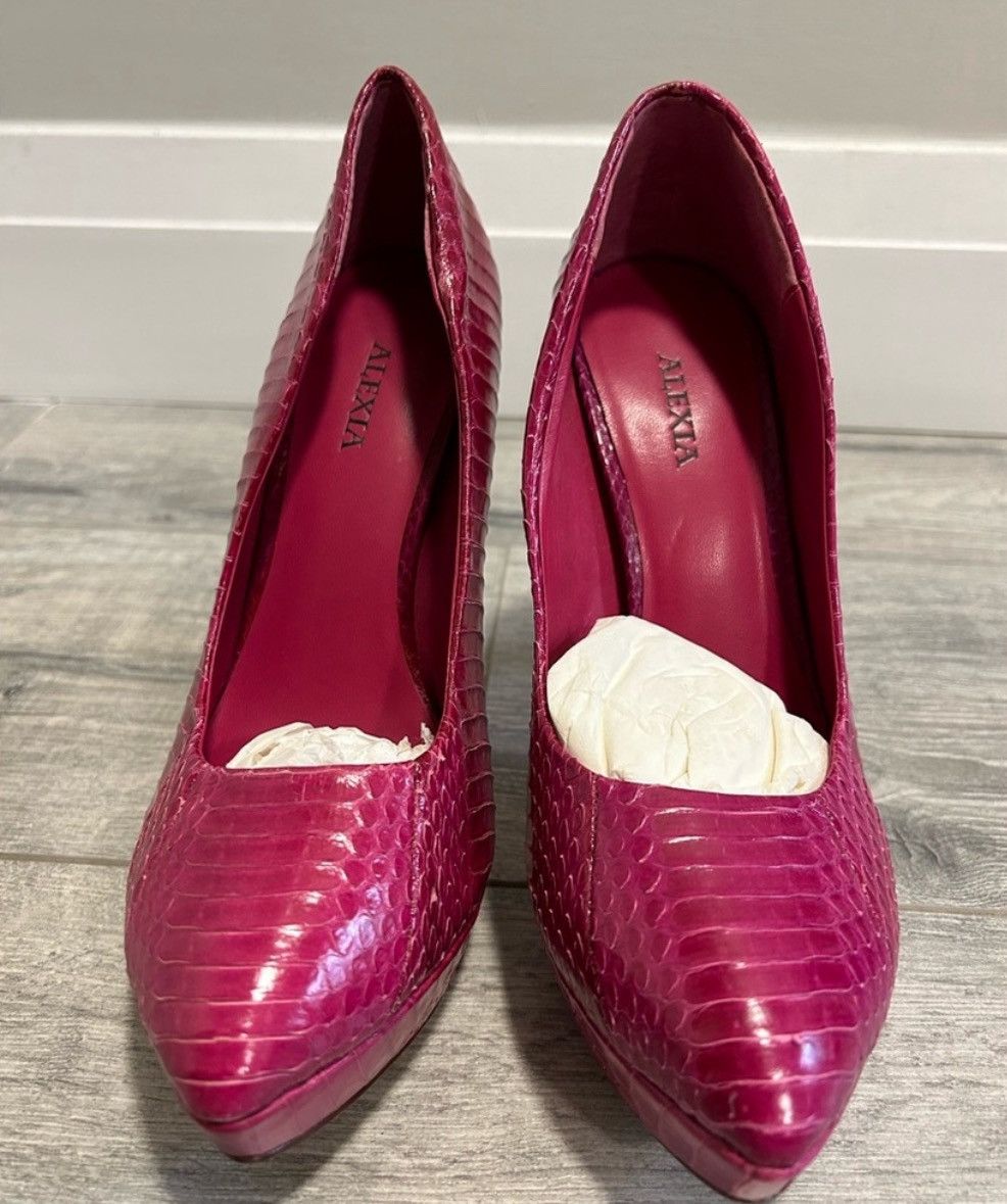 Other Alexia Magenta Platform High Heels Size US 8.5 / IT 38.5 - 1 Thumbnail