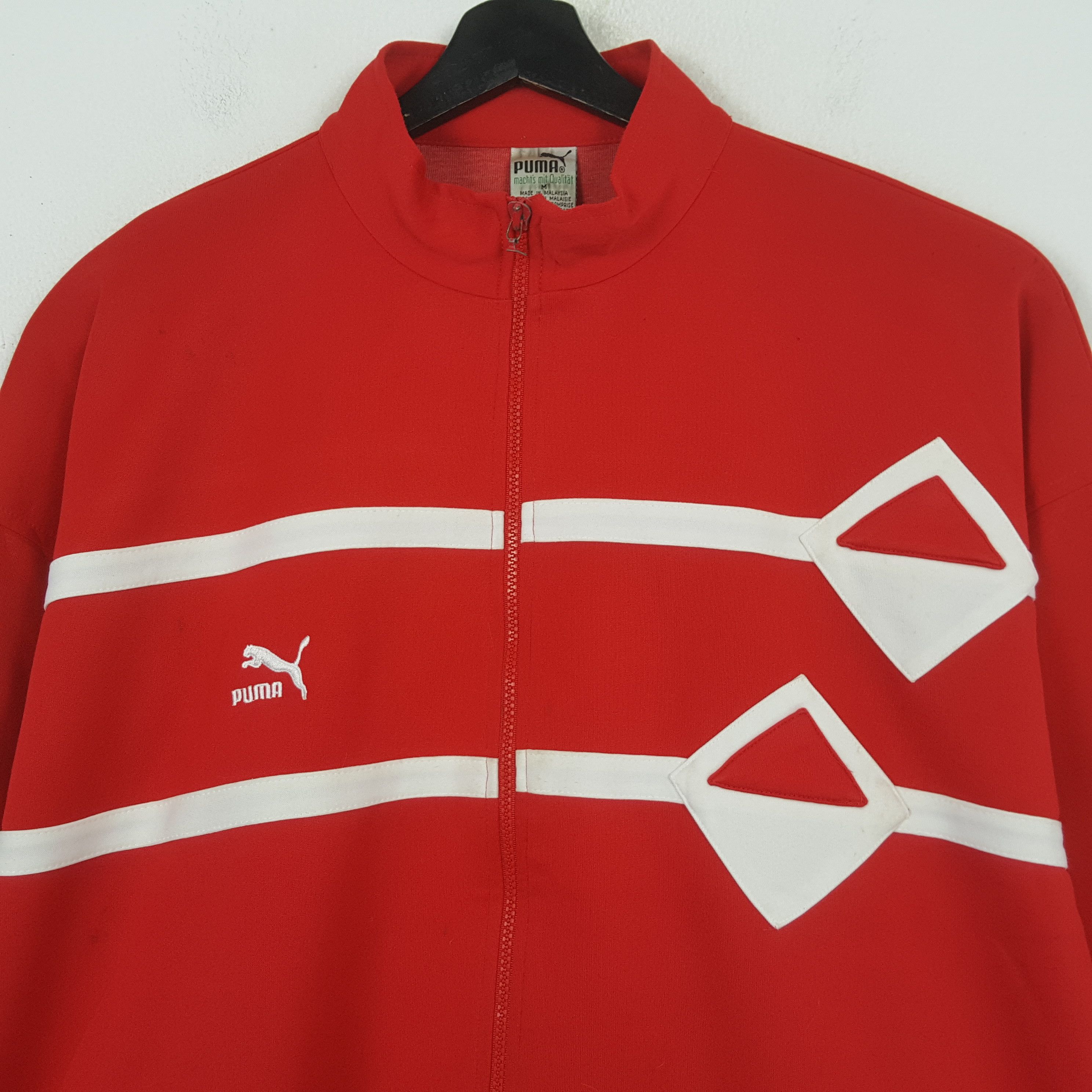 Puma Puma Sports Brand Nice Design Jacket RR23 Size US XL / EU 56 / 4 - 2 Thumbnail