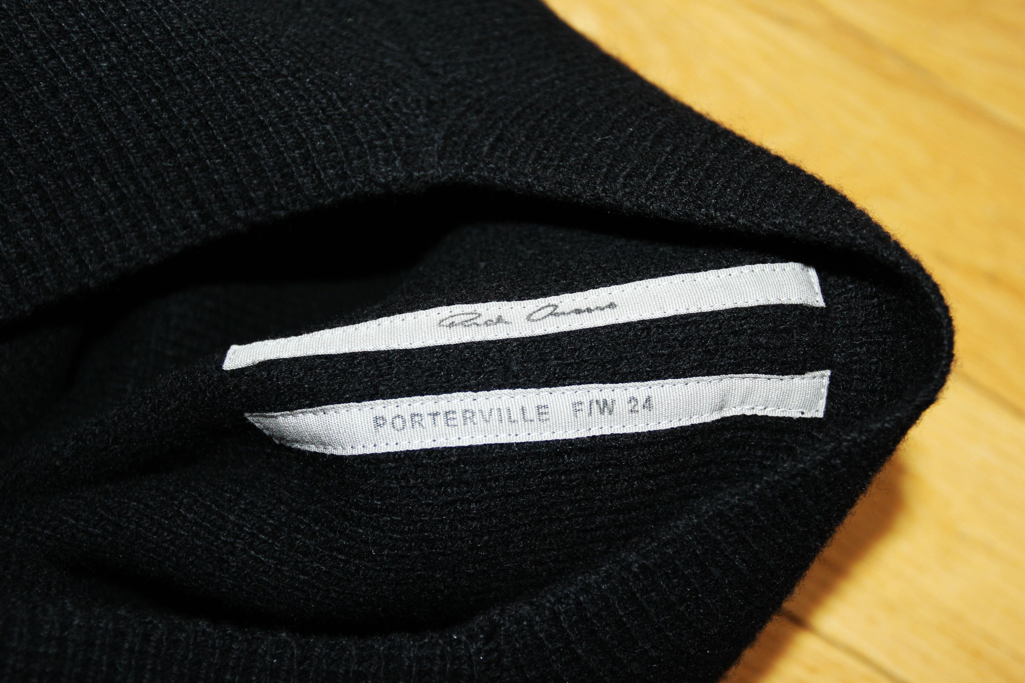 Rick Owens BNWT AW24 RICK OWENS "PORTERVILLE" JUMBO BABEL SWEATER UNI Size US M / EU 48-50 / 2 - 9 Thumbnail