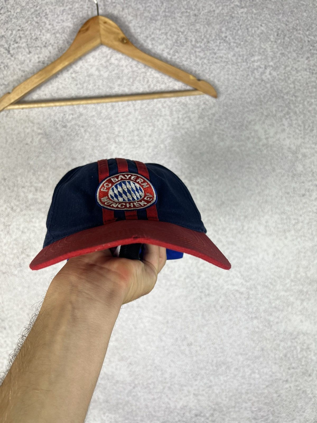 Adidas Vintage Adidas Bayern Munich Cap Soccer big Logo Size ONE SIZE - 7 Thumbnail