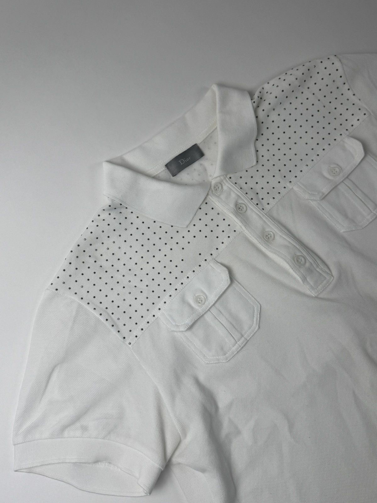 dior homme ss06 studded polo