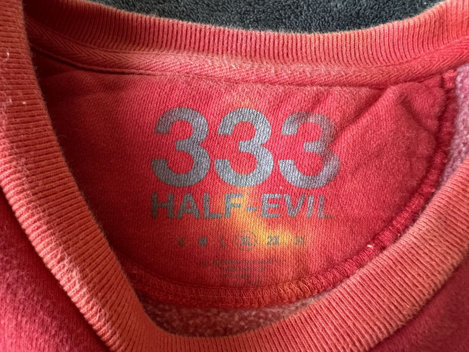 Half Evil Half Evil Crewneck Size US XL / EU 56 / 4 - 3 Thumbnail