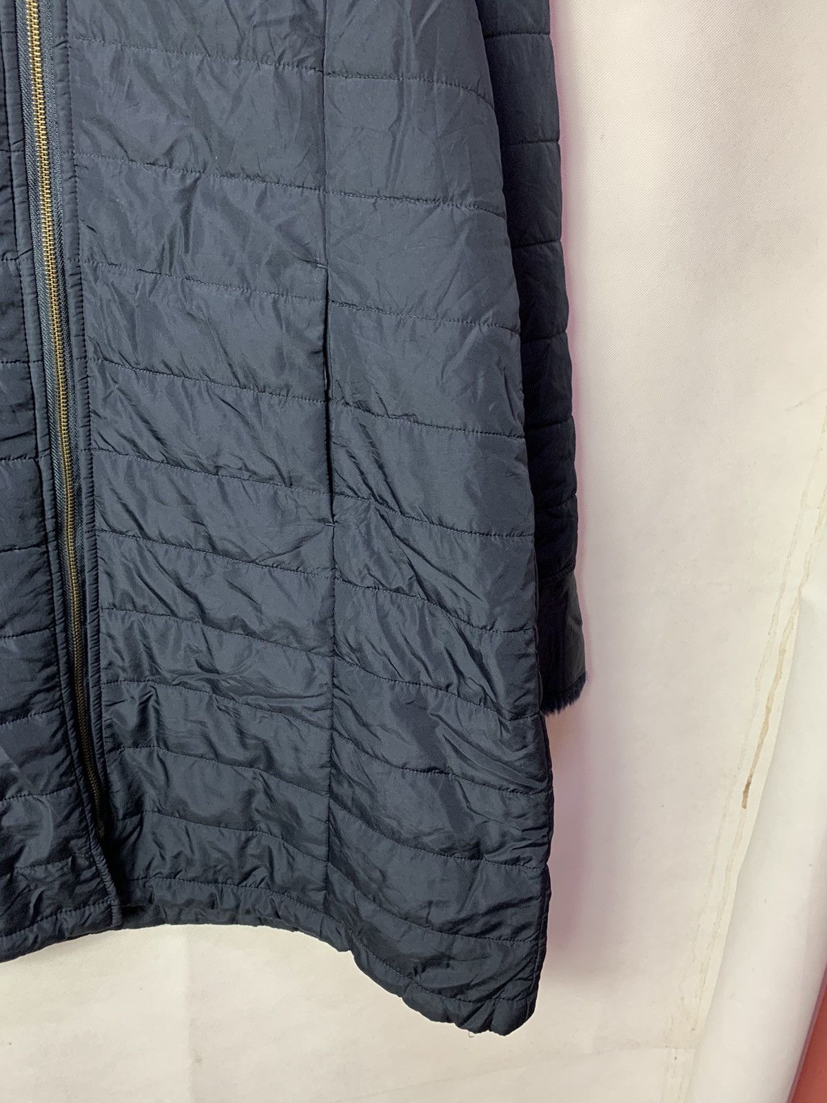 Hiroko Koshino Homme Steals! HK Works London Long Thin Quilted Puffer Jacket Size US L / EU 52-54 / 3 - 3 Thumbnail