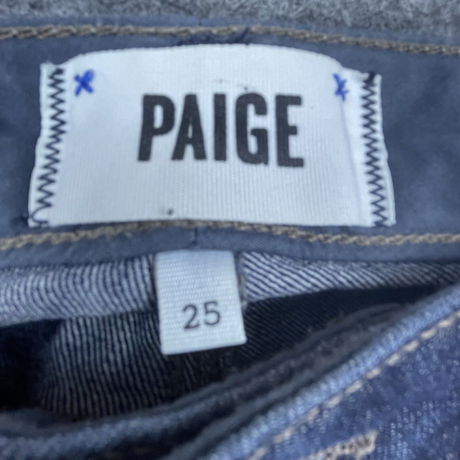 Paige Paige Jeans Womens 25 Manhattan Bootcut USA Minimalist Size 25" / US 0 / IT 36 - 3 Thumbnail