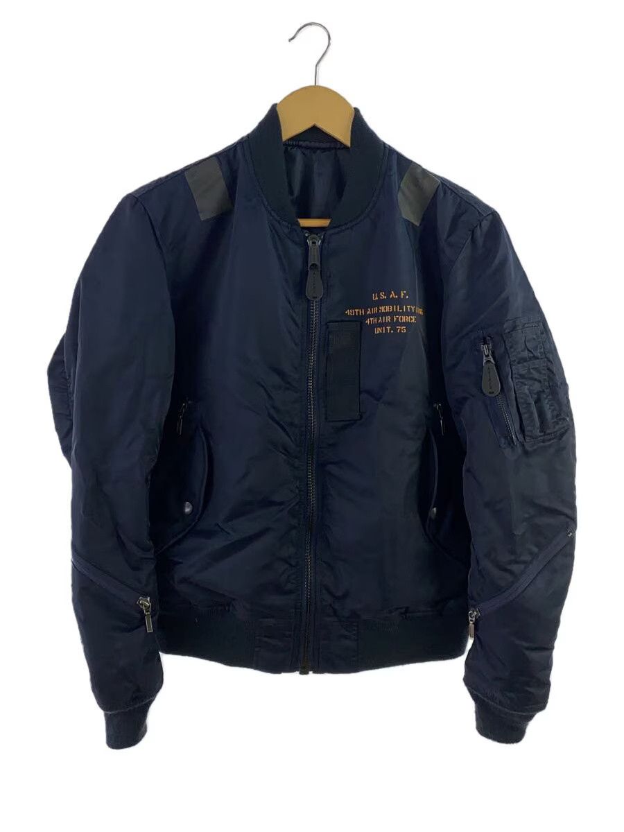 Avirex Avirex Nylon Flight Jacket Navy Size US M / EU 48-50 / 2 - 1 Thumbnail