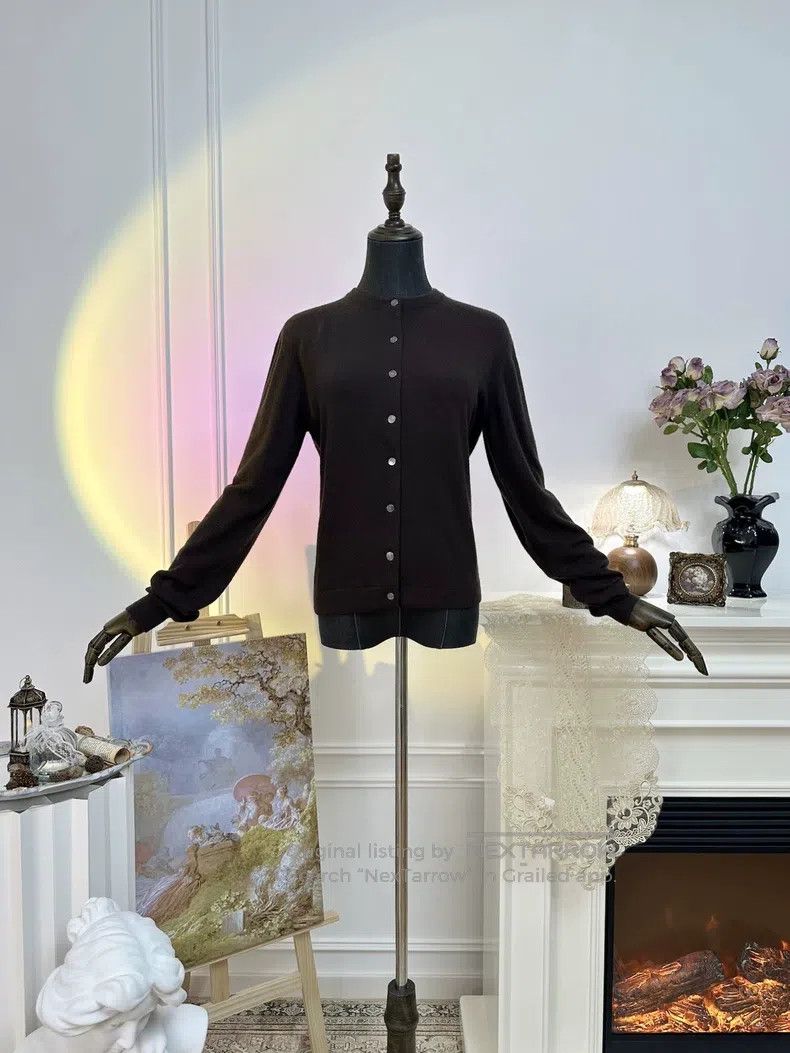 Hermes Hermes Margiela Era Slim Fit Cashmere Knit Sweater Jacket Size M / US 6-8 / IT 42-44 - 1 Thumbnail
