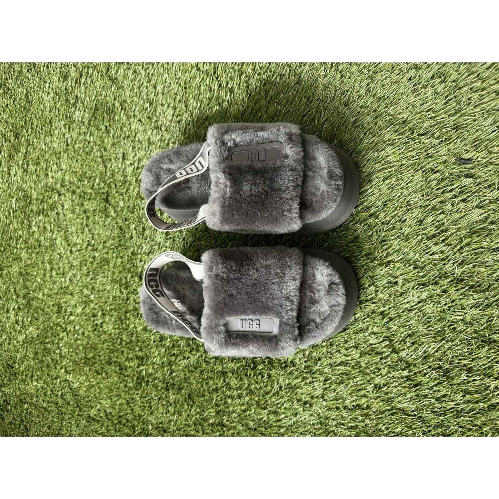 Ugg UGG Australia Women’s Disco Slide Slipper Grey Ash US 5Women Size US 5 / IT 35 - 4 Thumbnail