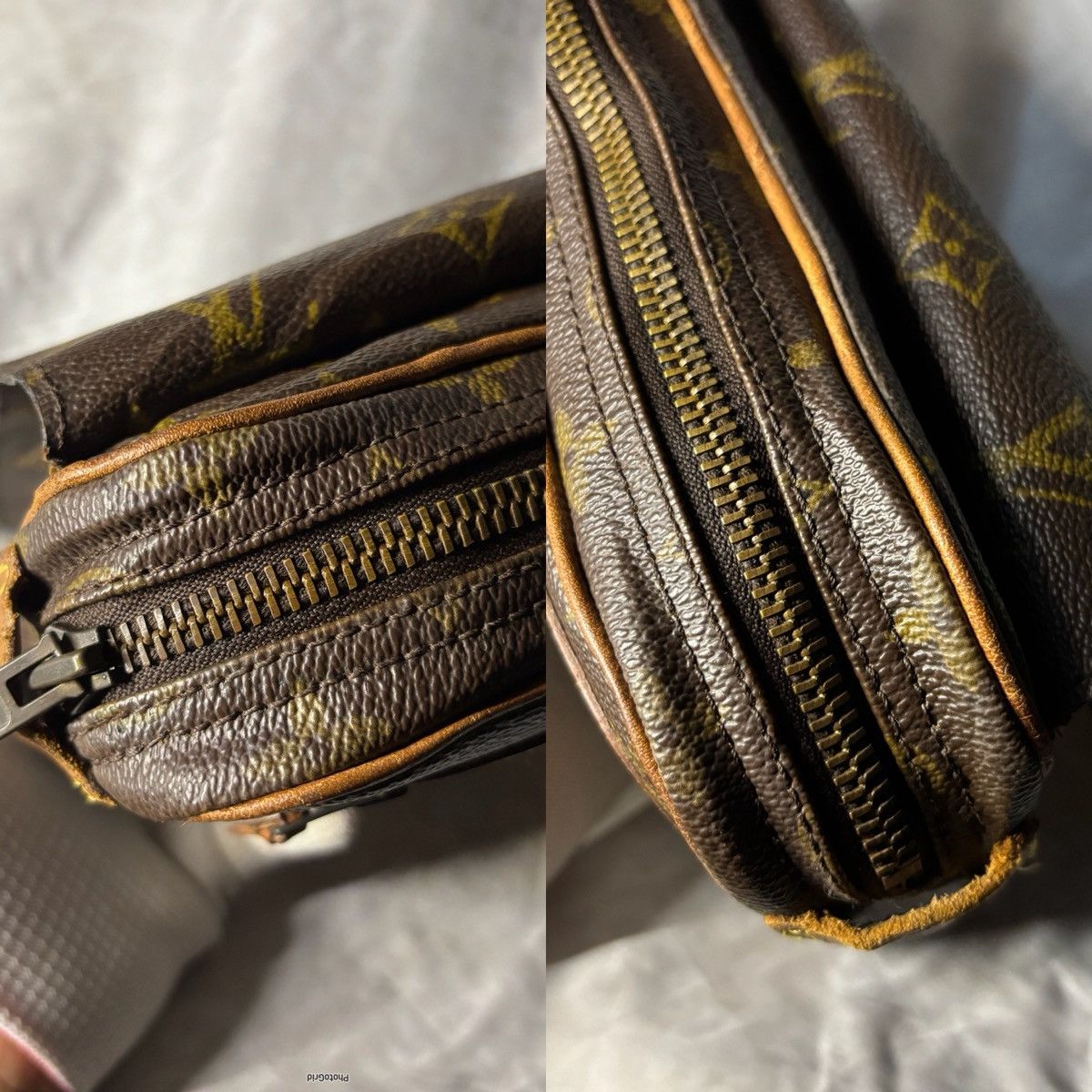 Louis Vuitton (very worn) Louis Vuitton Cluth Bag Vintage Size ONE SIZE - 20 Thumbnail