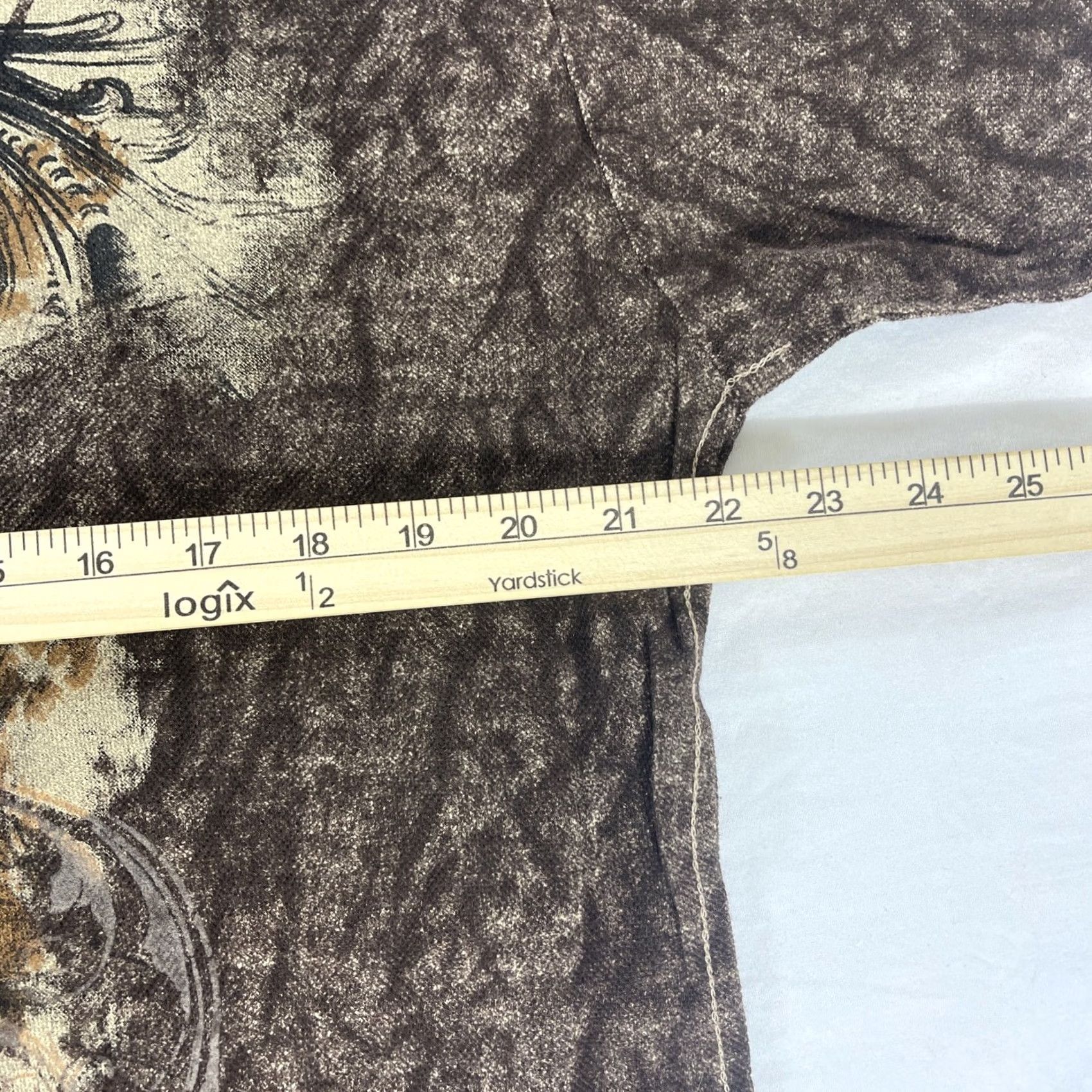 Vintage Decoded Polo Shirt Mens L Polo Brown Horse Warrior AOP Size US L / EU 52-54 / 3 - 4 Thumbnail