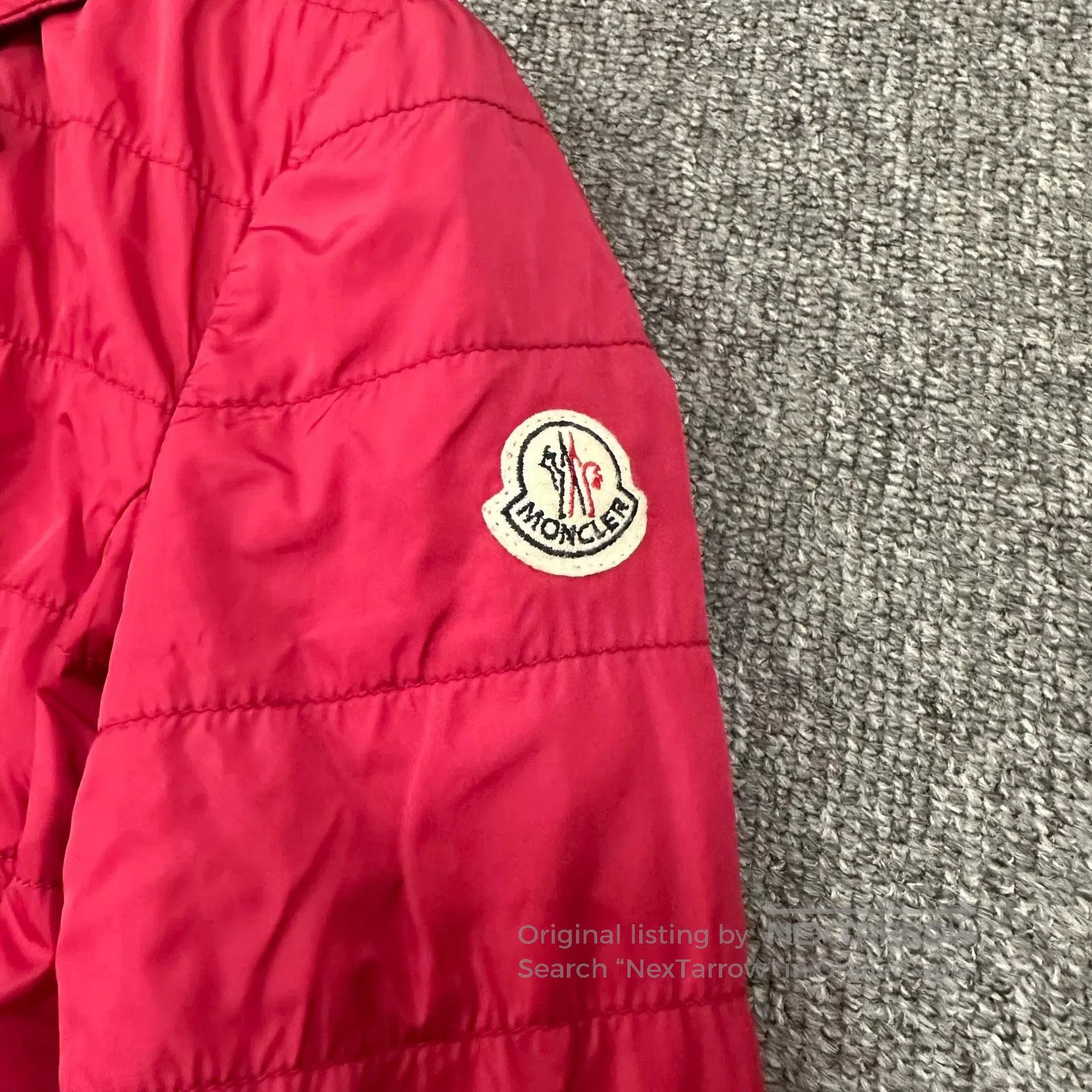 Moncler Moncler Red Zip Jacket. Size S / US 4 / IT 40 - 2 Thumbnail