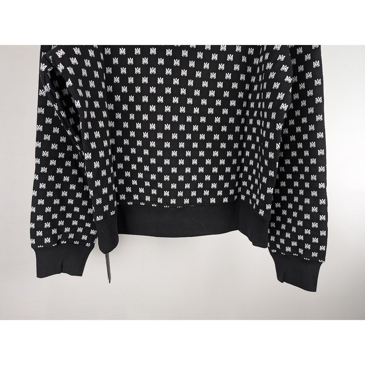Amiri o1rshd1 All Over MA Hoodie in Black Size US L / EU 52-54 / 3 - 14 Thumbnail