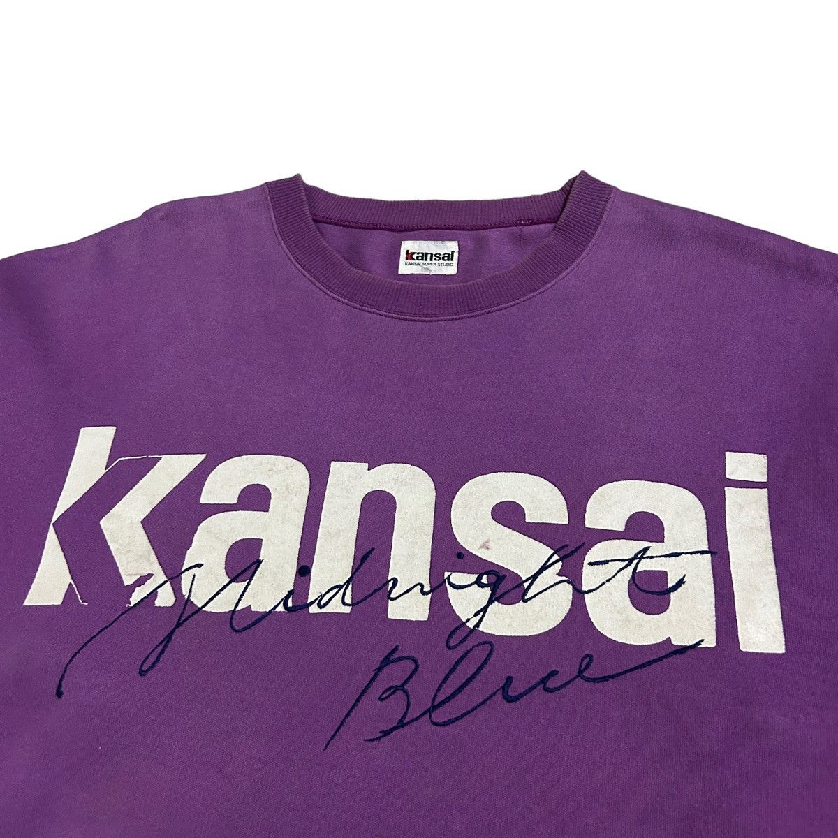 Japanese Brand 1990s Kansai Yamamoto - Midnight Blue Size US XL / EU 56 / 4 - 6 Thumbnail
