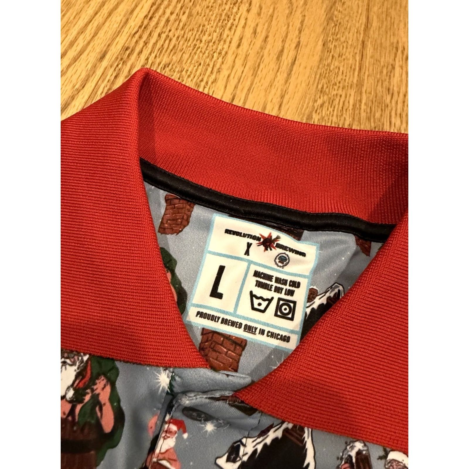 Vintage VINTAGE Revolution Brewing x Snowman Polo Shirt Men’s L Performance Golf Anti-Hero Size US L / EU 52-54 / 3 - 3 Thumbnail