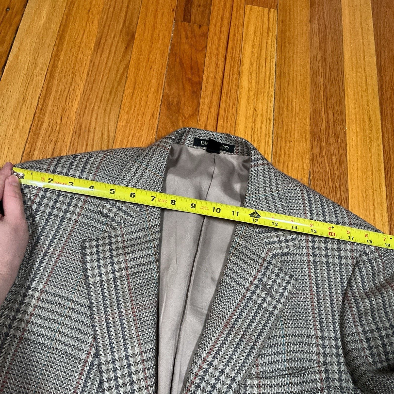 Britches Britches Lambswool Made in Japan Blazer Sport Coat 44L Plaid Size 44L - 10 Thumbnail