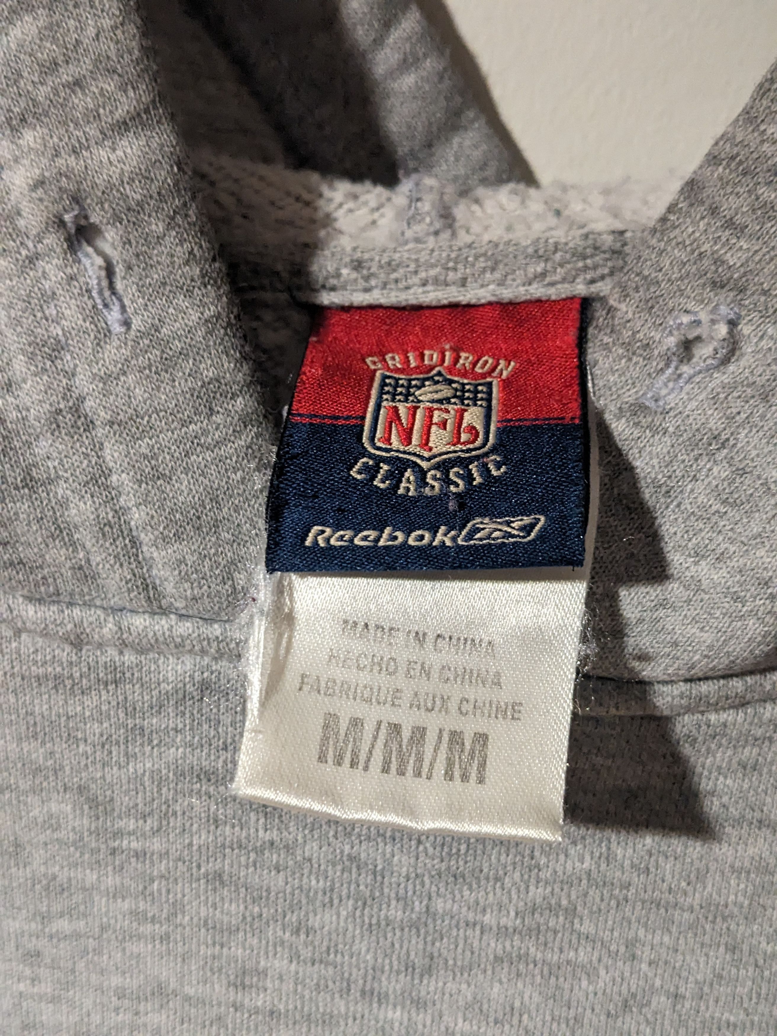 NFL × Vintage Vintage Y2K New York Jets NFL Football Gray Medium Hoodie Size US M / EU 48-50 / 2 - 4 Thumbnail