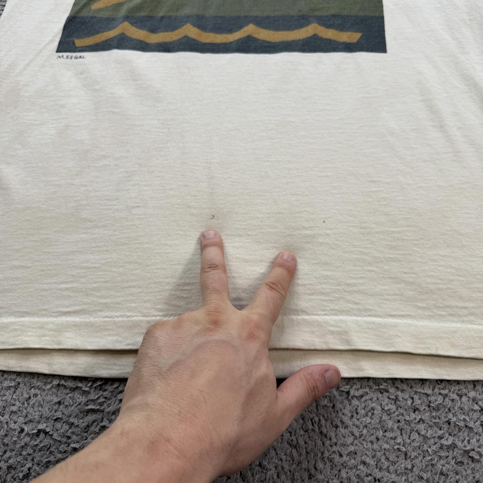 Other Vintage 90s Dolphin T Shirt Beach Nature Single Stitch USA Size US L / EU 52-54 / 3 - 7 Thumbnail