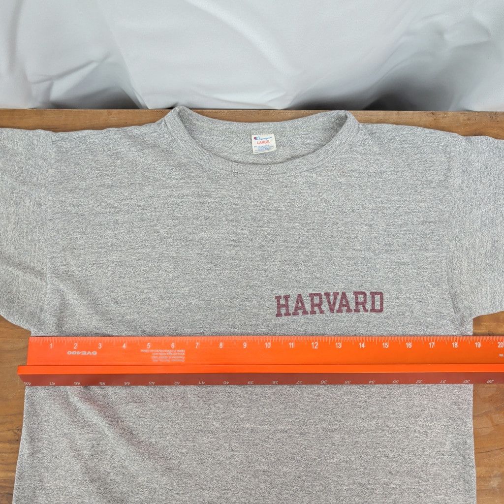 Champion × Vintage Vintage Harvard University Champion Grey T-Shirt Size US M / EU 48-50 / 2 - 5 Thumbnail