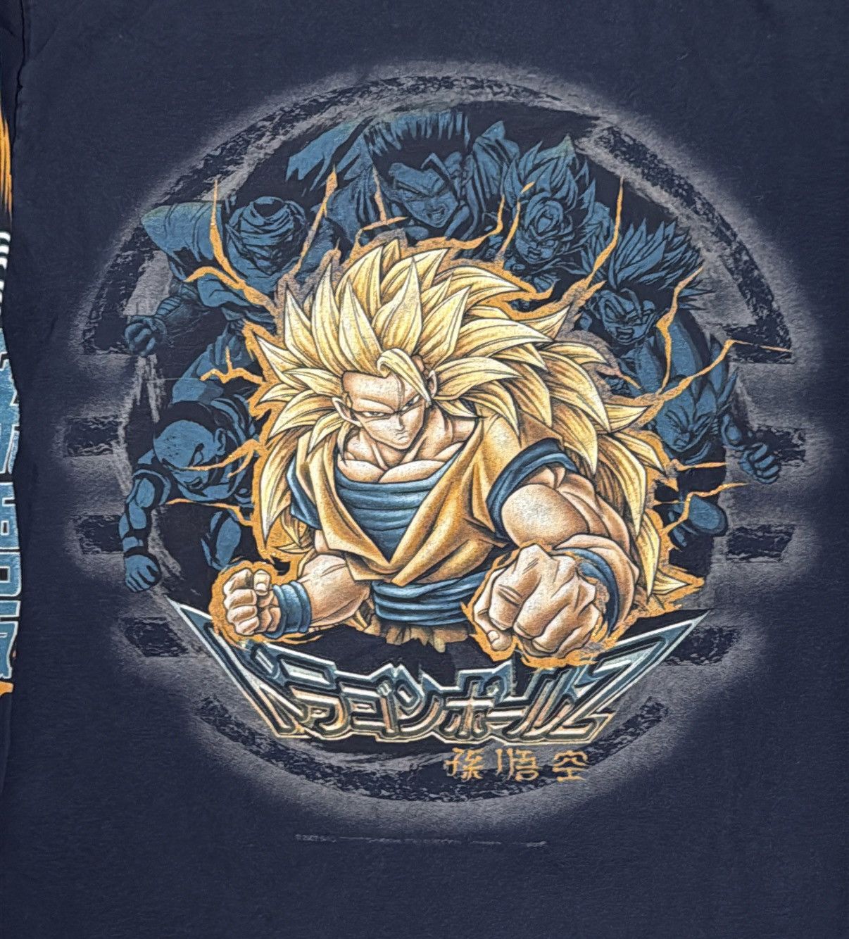 Vintage 2002 DBZ Goku SSJ 3 Z Fighters Longsleeve Medium Size US M / EU 48-50 / 2 - 4 Thumbnail