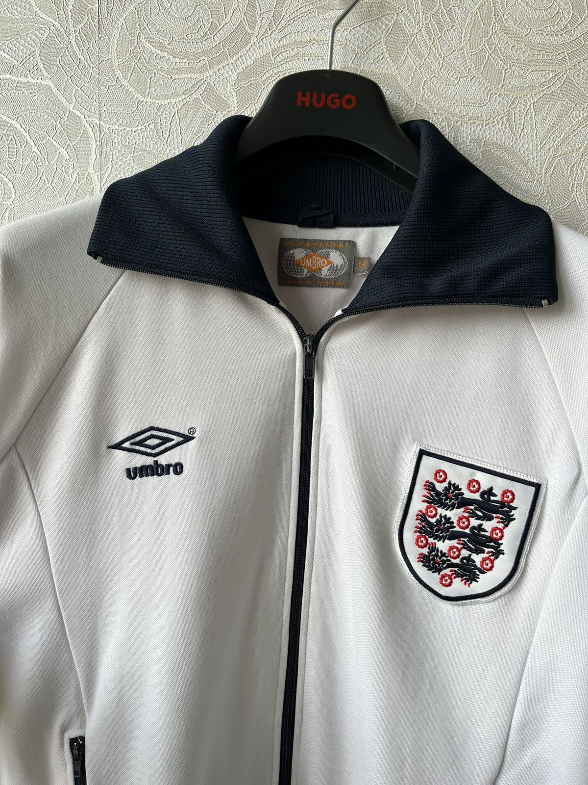 Umbro Umbro England 90s Track Jacket Vintage Football Soccer Retro Size US L / EU 52-54 / 3 - 4 Thumbnail