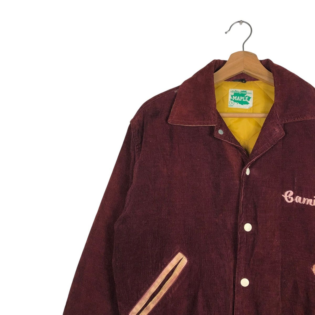 Vintage 🔥VINTAGE JUMPER CORDUROY BOMBER JACKET MAPLE MADE IN USA Size US S / EU 44-46 / 1 - 9 Thumbnail