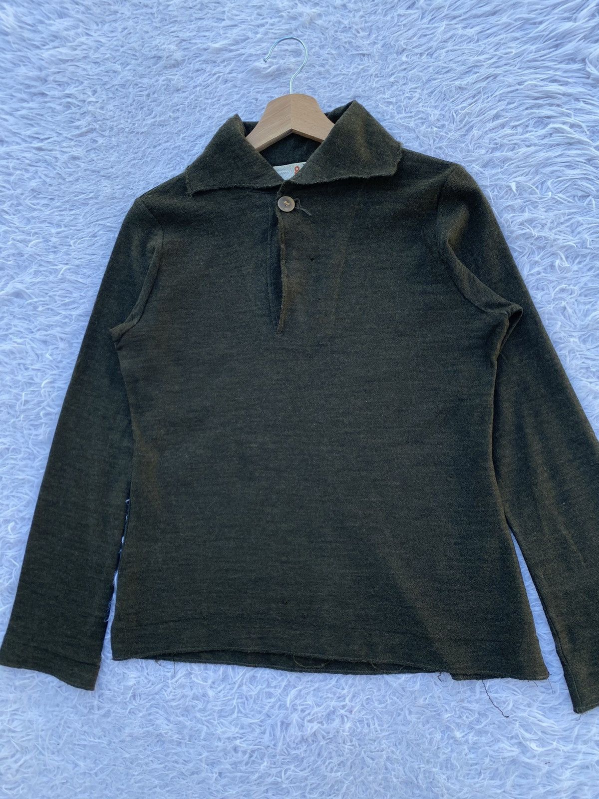 45rpm Rare Vintage 45rpm Japanese Brand Longsleeve Polo Tshirt Size S / US 4 / IT 40 - 6 Thumbnail