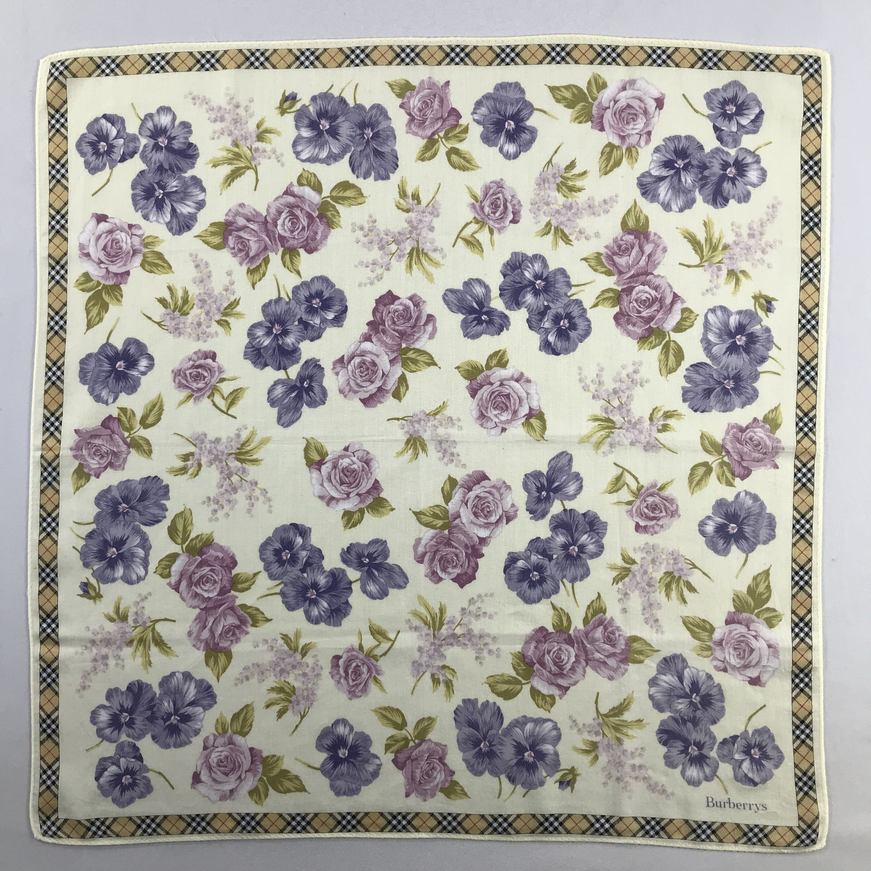 Burberry Burberry Handkerchief / Bandana / Neckerchief C559 Size ONE SIZE - 3 Thumbnail