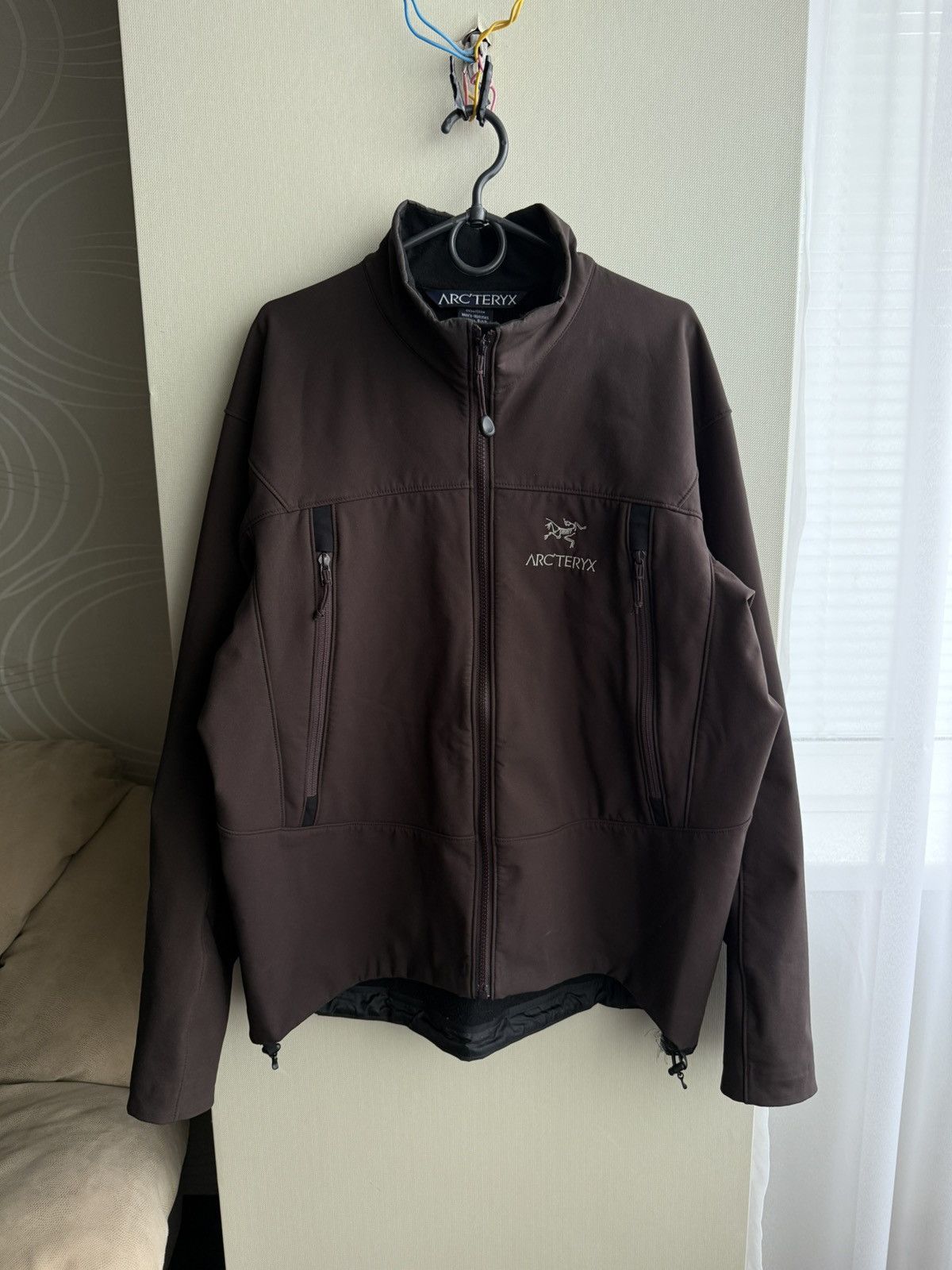 90s ARC’TERYX GAMMA AR JACKET BROWN XL 90s ARC'TERYX GAMMA AR JACKET BROWN XL