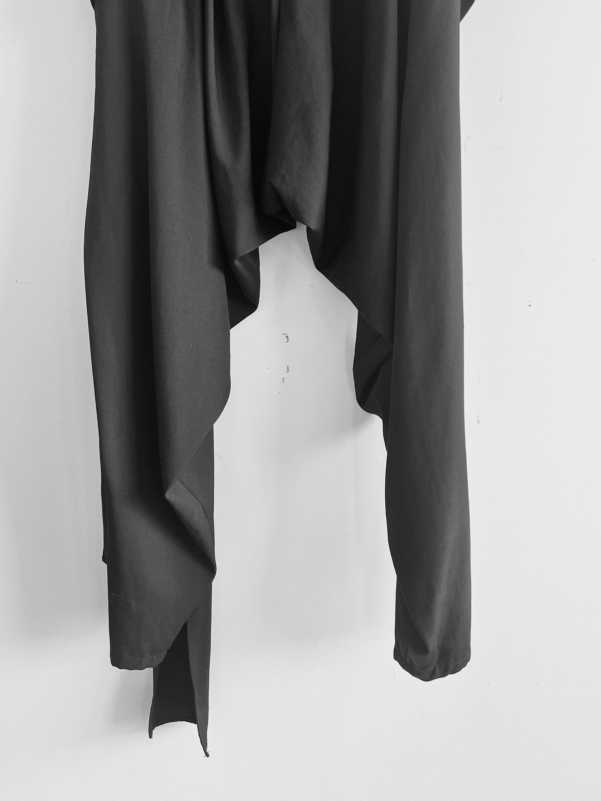 Yohji Yamamoto Yohji Yamamoto Pour Homme - W/Gabardine Tie Drape Pants Size US 30 / EU 46 - 4 Thumbnail