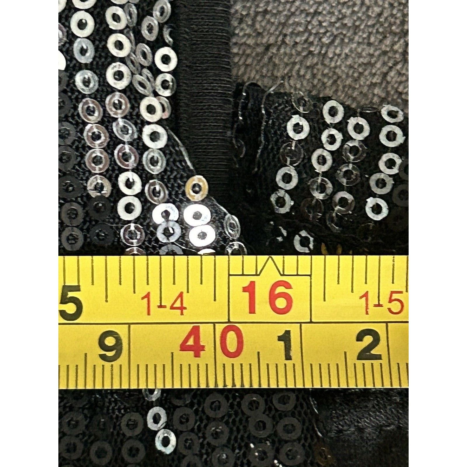 Other Lavish Top Size L Black With Silver Sparkles Sleeveless Size L / US 10 / IT 46 - 4 Thumbnail