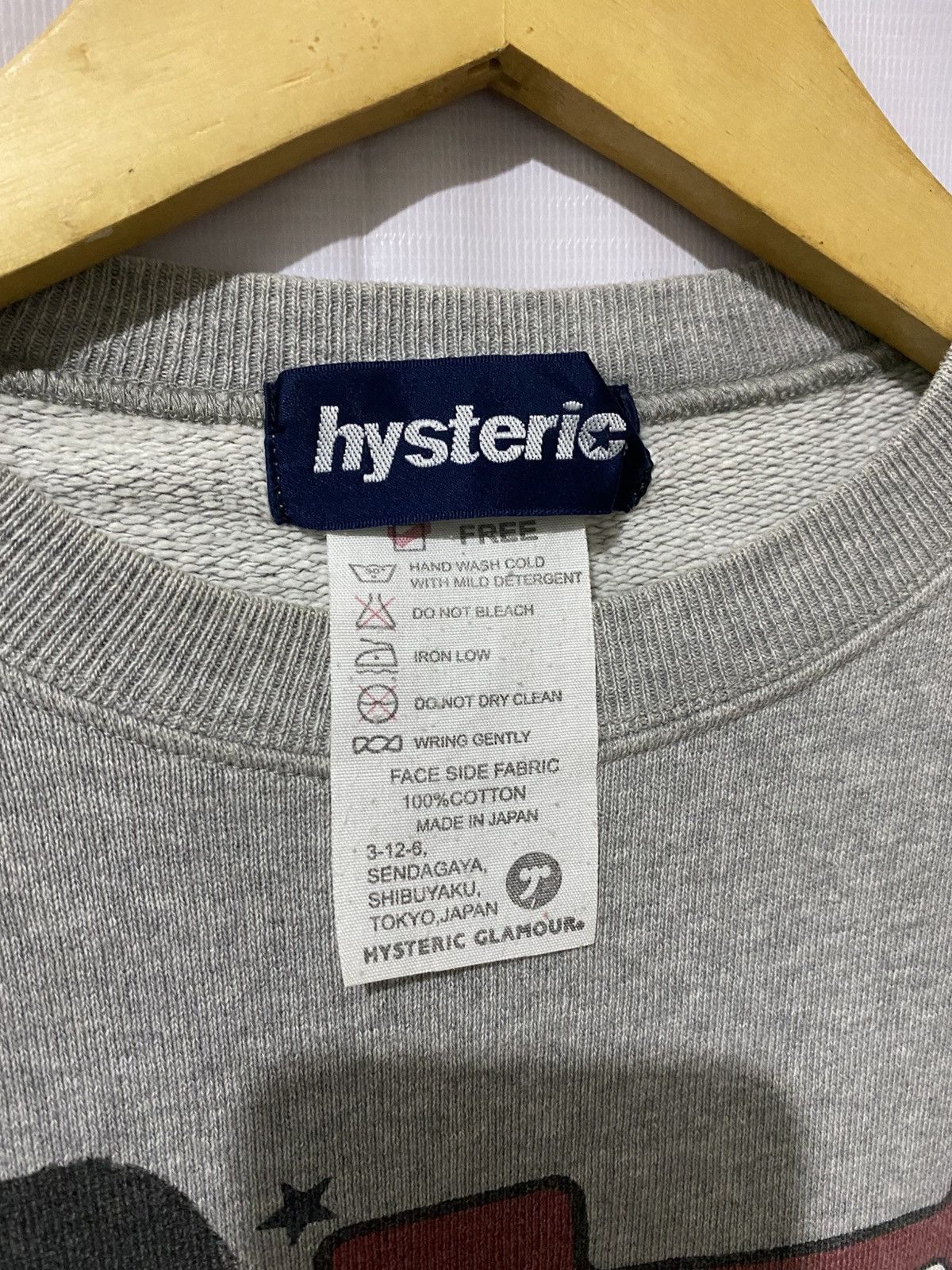 Hysteric Glamour Rare early 90s HYSTERIC GLAMOUR graphic logo His Girl Size M / US 6-8 / IT 42-44 - 3 Thumbnail